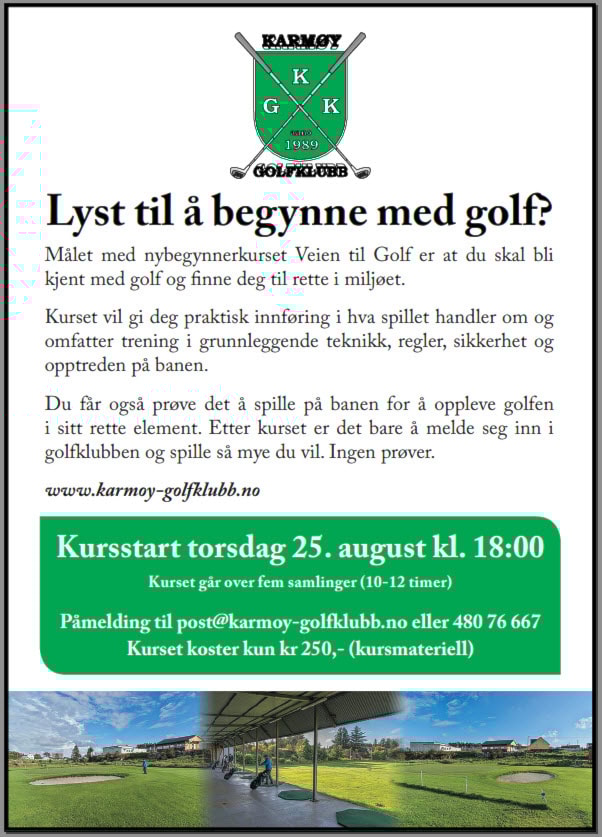 VTG - Veien til Golfkurs